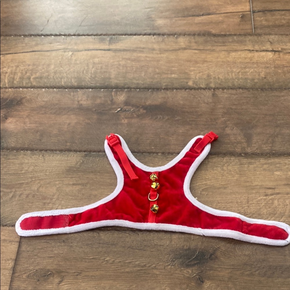 Red Bell Cat Harness